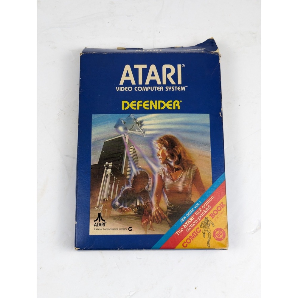 Defender (Atari 2600,โ 1980) Complete - Picture 2 of 11